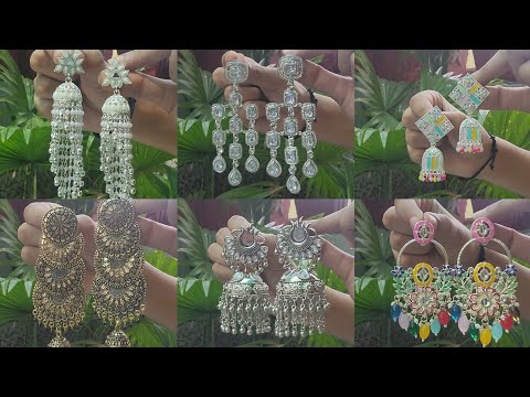 unique earrings from meesho for Indian functions ✨️// meesho haul// meesho earrings haul