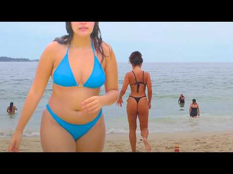 🇧🇷  What’s Going On at Leblon Beach? POV 4K O Que Está Rolando na Praia do Leblon? Lifestyle