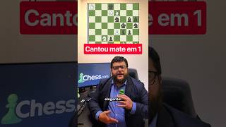 O barulhinho do xeque-mate veio no lance das pretas