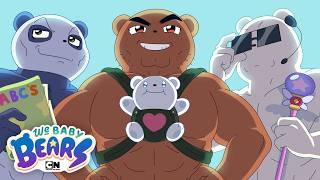 Three Bears and a Dippy | We Baby Bears | Cartoon Network