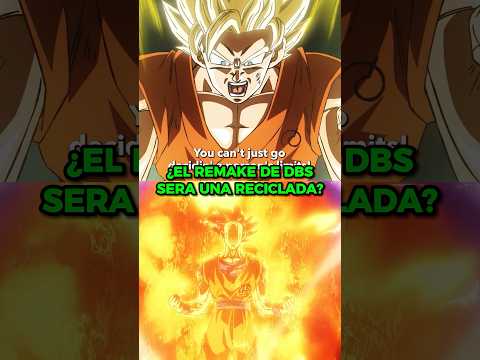 ¿EL REMAKE DE DRAGON BALL SUPER SERA <strong>UNA</strong> RECICLADA? #shorts