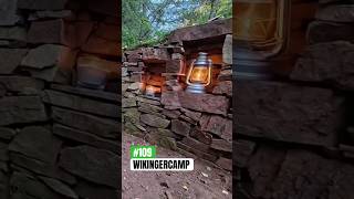 Geheimer Shelter aus Stein 🪨 Bunker | Bushcraft Camp 🏕️