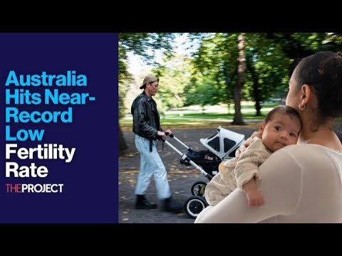 Australia Hits Near-Record Low Fertility Rate