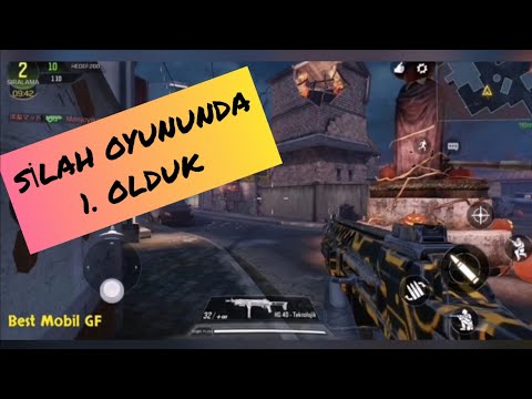 Call of Duty Mobile Android-ios Online Gameplay HD video #6 - Silah Oyununda 1. OLDUK