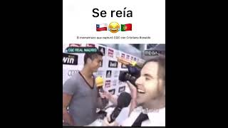 CRISTIANO RONALDO ENTREVISTA CQC CHILE #chile #cristianoronaldo #cr7 #futbol #portugal#realmadrid#⚽