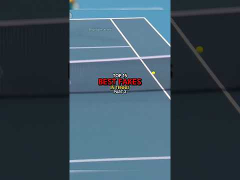 Top 15 Best Fakes in Tennis | Part 2