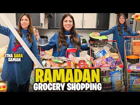 Ramadan Grocery Shopping 2026 For Kitchen With Amna Recipes l Iss Saal Kitna Bill Bana?