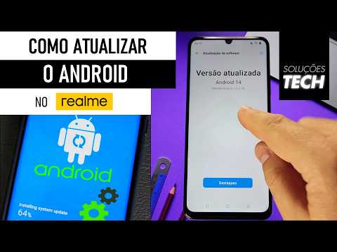 Como ATUALIZAR o ANDROID no REALME (ATUALIZADO)