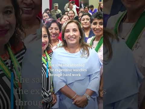 Peru police raid President Dina Boluarte's home looking for Rolex watches | DW Shorts