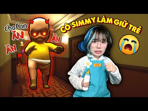 Cô Mèo Simmy Giữ Trẻ TRỐN CHẠY Khỏi Em Bé Đội Lốt QUỶ DỮ 👶⁉️