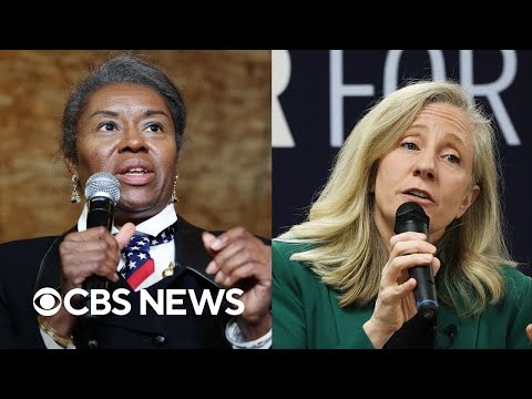 YouTube video thumbnail: Spanberger in Virginia Governor's Race Showdown With Earle-Sears