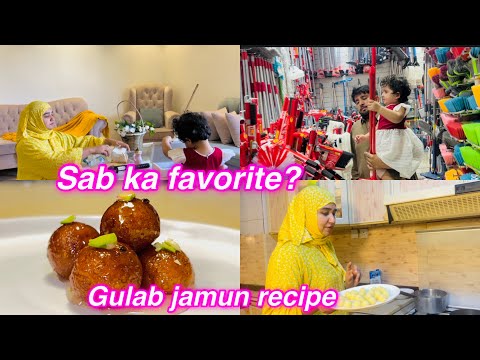 Sab ka favorite ? || Gulab jamun recipe || Salma Yaseen vlogs