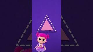 Aprenda Cores e Formas Com Massinha! 🟡 #shorts #criancas #desenhos #LittleAngel