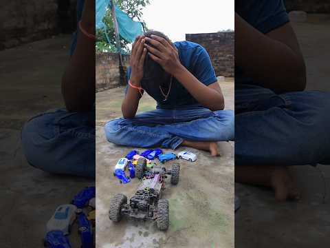4×4 Car ne मेरे छोटे कर को तोड़ दिया 😡😡#rc #car #story