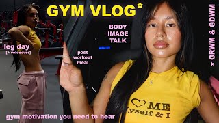 Gym Vlog: LEGS at Zoo Culture, Body Image Talk, & Motivation When You Need It