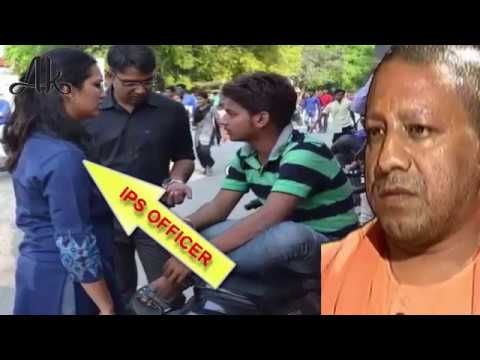 सिविल ड्रेस में आई लेडी IPS, बाइक पर रौब झाड़ता रहा 'मनचला, तो इस पर Yogi adityanath ने कहा...