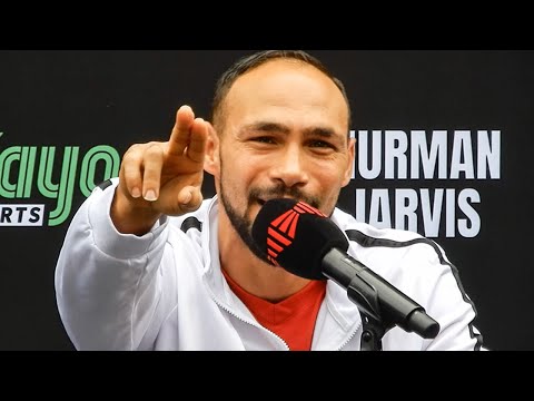 Keith Thurman TRASH TALKS & HUMILIATES Brock Jarvis • FULL PRESS CONFERENCE