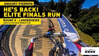 GoPro: Amaury Pierron Is Back! -  Finals Run in Lenzerheide - '25 UCI DH MTB World Cup