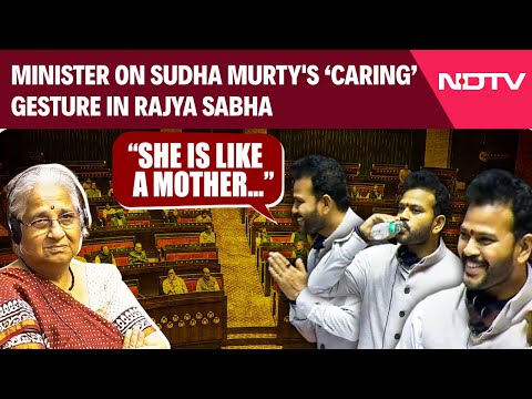 Sudha Murthy Rajya Sabha | "She Is Like Mother...": Minister On Sudha Murty's Gesture In Rajya Sabha