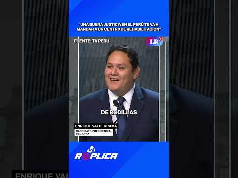”LA JUSTICIA TE VA A MANDAR A UN CENTRO DE REHABILITACIÓN” | EPICENTRO ELECTORAL - RÉPLICA #shorts