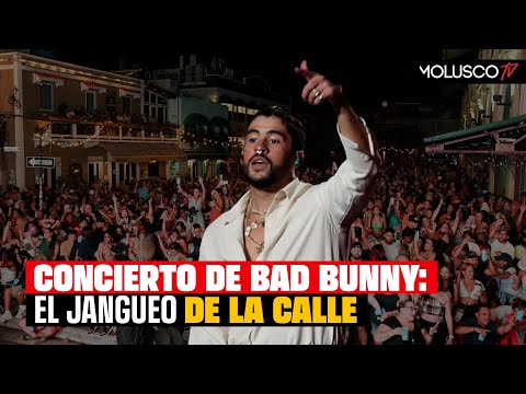 Imágenes del jangueo demente en los viewing parties de Bad Bunny