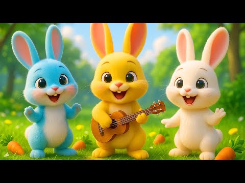 🐰 Trời Nắng Trời Mưa ☀️ Thỏ Con Đi Tắm Nắng | Nhạc Thiếu Nhi Remix 3D Vui Nhộn