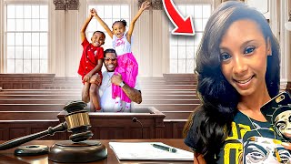 Desperate Mother tries to steal happy kids from their father for child support.