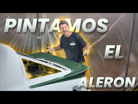 Uniendo el ALERON de 3 piezas y pintando todo!!!