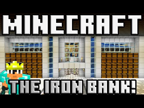 Minecraft: The Iron Bank! (Auto Crafting & Sorting System) v1.21