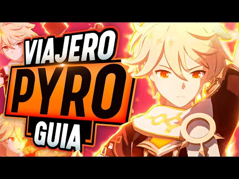 La GUIA DEFINITIVA del VIAJERO PYRO - Build Viajero Pyro MAIN DPS /SUB DPS - Genshin Impact