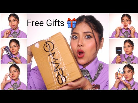 OMG! Free Mein Itna Sara Makeup 😱😍 | Unboxing Mars Cosmetics PR Gift Box 🎁