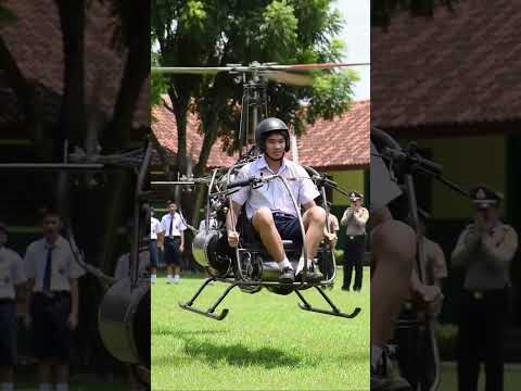 #helicopter rakitan anak sekolah #beritaterkini #polri