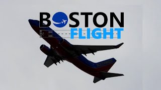 Plane Spotting Boston: Departing Runway 22R