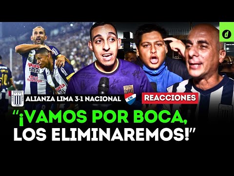 REACCIONES de HINCHAS de ALIANZA LIMA tras CLASIFICAR a FASE 2 de COPA LIBERTADORES | Depor