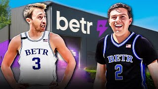 Watching March Madness at Jake Paul's Warehouse