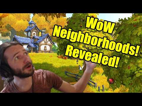 World of Warcraft Neighborhoods REVEALED Today! (WoW Housing Update)