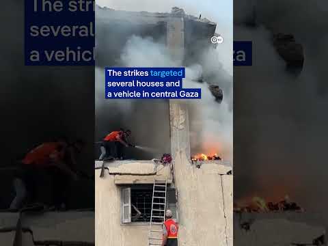 Israel launches multiple air strikes on Gaza despite ceasefire | DW News