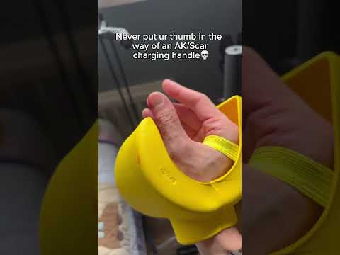 SCAR / AK Thumb🥲 #airsoft #lego #ak47 #scar #larping
