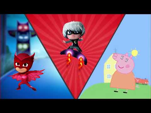 ⚡ PJ MASKS ⚡ Peppa Pig se disfraza de PJ MASKS | Videos en español