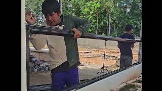 Cara pasang pagar baja ringan lisplang