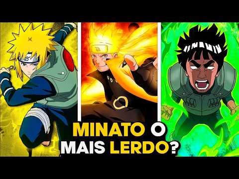 RANKING: 12 NINJAS TEMIDOS PELA VELOCIDADE EM NARUTO E BORUTO