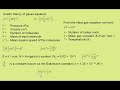 Ideal Gas Properties and Energy