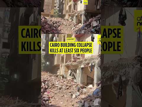 At least six dead after 5-storey building collapses in Cairo