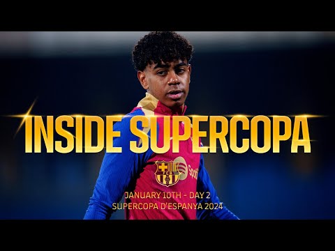 ⚽️ Ready, Set, GO!! | Spanish SuperCup Day 2 ⚔️ | FC Barcelona