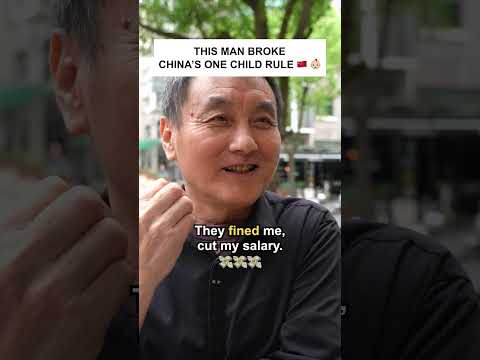 This Man Broke China’s One Child Rule #shorts