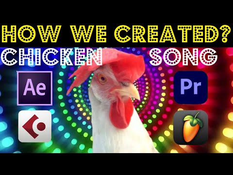 Adobe Premiere pro is the main Software We used to create chicken song