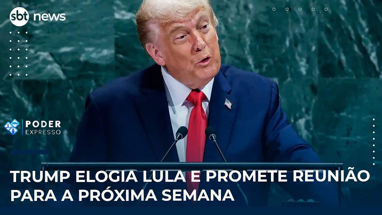 Trump elogia Lula e promete reunião para a próxima semana | SBT News
