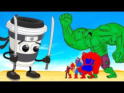 CAPPUCCINO ASSASSINO & DEADPOOL ORIGIN STORY! ITALIAN BRAINROT Cartoon Animation