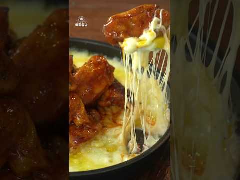 바베큐 콘치즈치킨, Corn Cheese Chicken