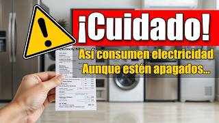Aparatos Que Gastan LUZ Aunque Estén APAGADOS (¡Y No Lo SABÍAS!)